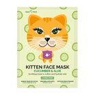 Kitten sheet face mask cucumber &amp; aloe Montagne 1st