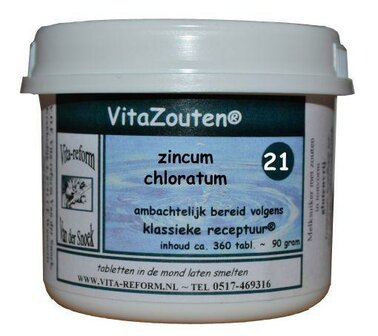 Zincum muriaticum VitaZout Nr.21 Vitazouten 360tb