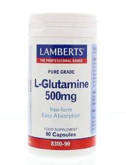 L-Glutamine 500mg Lamberts 90vc