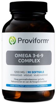 Omega 3-6-9 complex 1200 mg Proviform 90sft