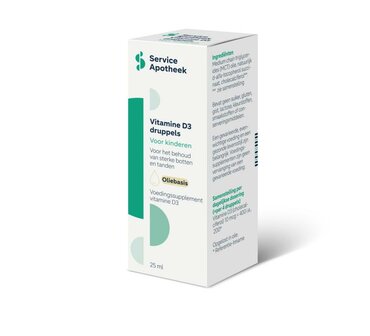 Vitamine D3 oliebasis Service Apotheek 25ml