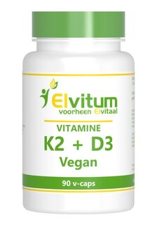Vitamine K2 &amp; D3 Elvitaal/elvitum 90st