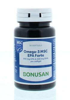 Omega 3 MSC EPA forte Bonusan 30sft