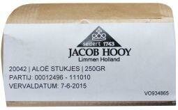 Aloe stukjes Jacob Hooy 250g