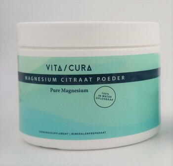 Magnesium citraat poeder Vitacura 400g
