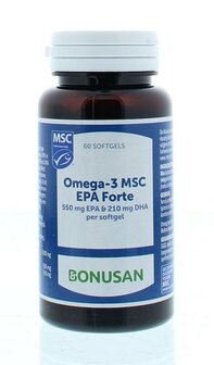 Omega 3 MSC EPA forte Bonusan 60sft