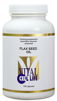 Flax seed oil 1000 mg Vital Cell Life 100ca