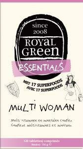 Multi woman Royal Green 120tb