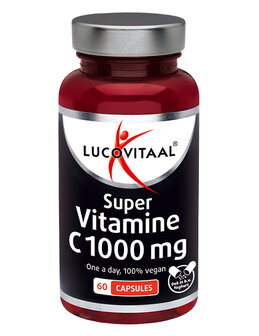 Vitamine C 1000mg vegan Lucovitaal 60ca