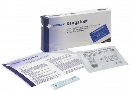 Drugstest THC (cannabis/marihuana) Testjezelf.nu 3st