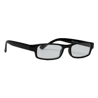 Overkijk leesbril zwart +2.50 Melleson Eyewear 1st