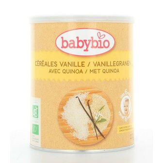Babygranen vanille Babybio 220g