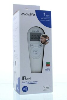Oorthermometer IR210 Microlife 1st