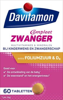 Compleet zwanger Davitamon 60tb