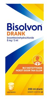 Drank 8mg/5ml Bisolvon 200ml
