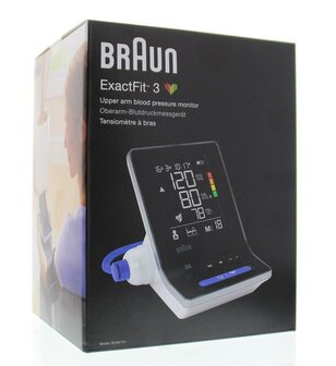 Exactfit 3 bloeddrukmeter bovenarm Braun 1st