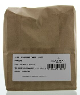 Bessenblad zwart Jacob Hooy 250g