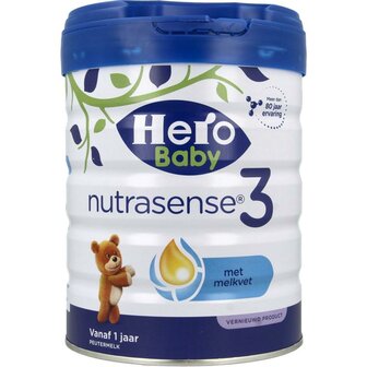 3 Nutrasense peuter 1+ jaar Hero 700g