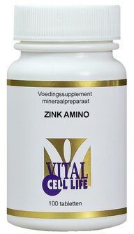 Zink amino 15mg Vital Cell Life 100tb