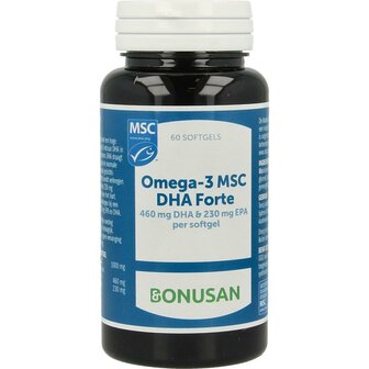 Omega 3 MSC DHA forte Bonusan 60sft