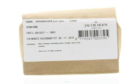 Koekkruiden Jacob Hooy 250g