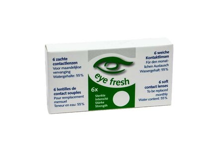 1 Maand lens 6-pack -4.00 Eyefresh 6st