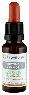 Biotine 250 mcg druppels Proviform 20ml