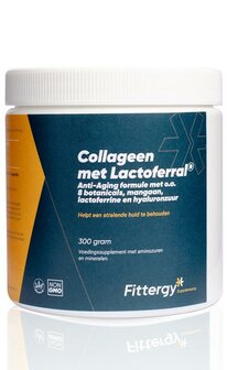 Collageen met lactoferral Fittergy 300g