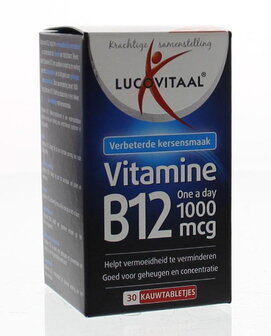 Vitamine B12 1000mcg Lucovitaal 30tb