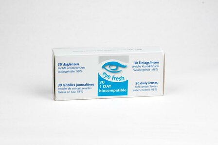 Daglenzen -4.50 Eyefresh 1x30st