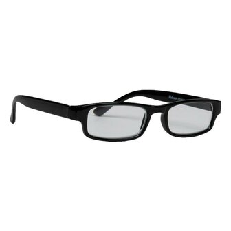Overkijk leesbril zwart +1.00 Melleson Eyewear 1st