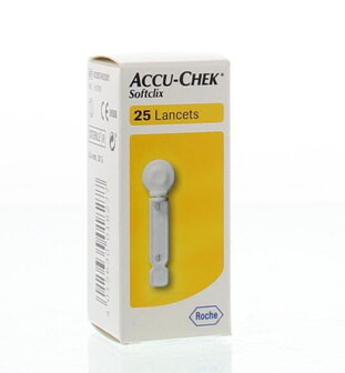 Softclix lancetten 3307492 Accu Chek 25st