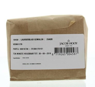 Laurierblad gemalen Jacob Hooy 250g