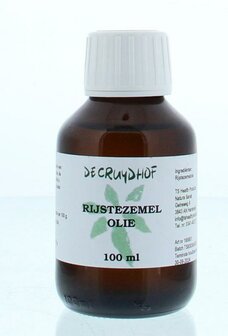 Rijstezemelolie Cruydhof 100ml
