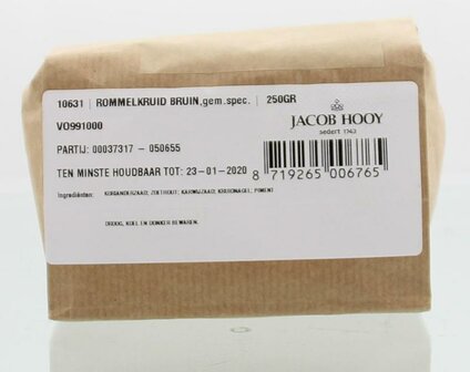 Rommelkruid bruin Jacob Hooy 250g