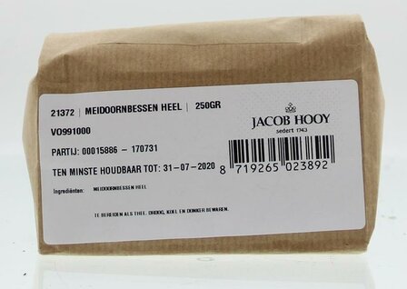 Meidoornbessen Jacob Hooy 250g