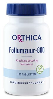 Foliumzuur 800 Orthica 120tb