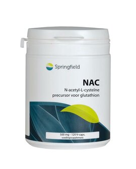 N Acetyl L cysteine Springfield 120vc