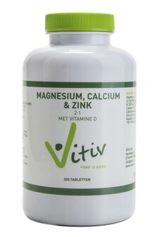 Magnesium calcium zink Vitiv 200tb