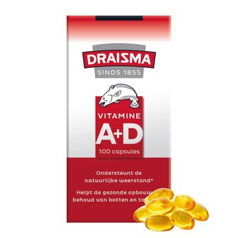 Vitamine A + D levertraan Draisma 100sft