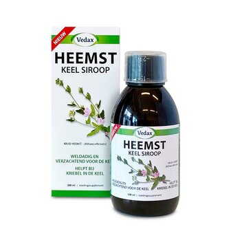 Heemst keel siroop Vedax 200ml