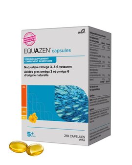 Eye q capsules omega 3- &amp; 6-vetzuren Equazen 210ca