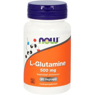 L-Glutamine 500 mg NOW 60ca