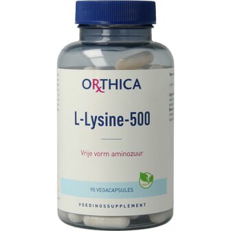 L-Lysine 500 Orthica 90ca