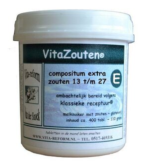 Compositum extra 13 t/m 27 Vitazouten 400tb