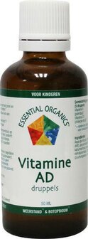 Vitamine AD druppels Essential Organ 50ml
