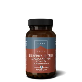 Bilberry lutein &amp; astaxanthin complex Terranova 50ca
