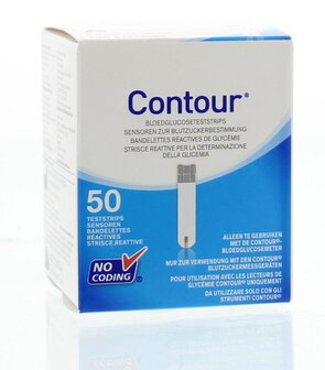 Contour teststrip Bayer 50st