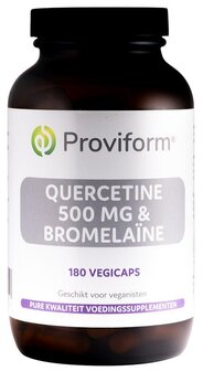 Quercetine 500 mg &amp; bromelaine Proviform 180vc