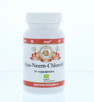 Ayu neem chlorofyl 300mg Ayurveda BR 60ca